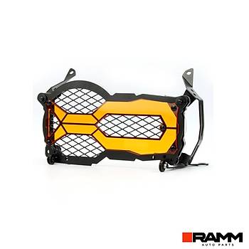 BMW MOTORRAD 1250GS/ADV ALUMNYUM FAR KORUMASI, TURUNCU