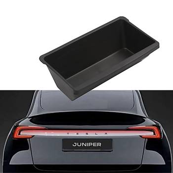Tesla Juniper n Koltuklar Altna Taklan ekmeli Saklama Alan , Siyah Renk