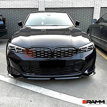 BMW G20 LCI MP N TAMPON LP + FLAP SET PARLAK  SYAH