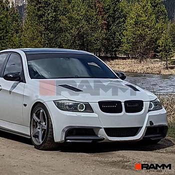 BMW E90 - E91 N TAMPON BIAI SA-SOL PARLAK KARBON