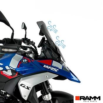 BMW MOTORRAD 1300GS/ADV RZGARLIK CAMI, SYAH