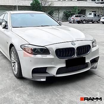 BMW F10 F11 M5 N TAMPON FLAP SET PARLAK  SYAH