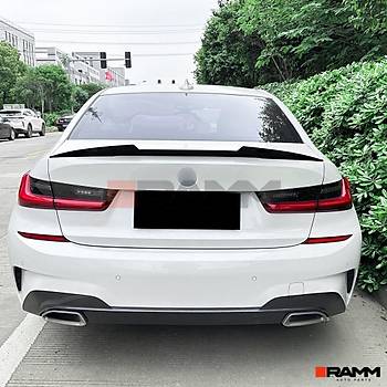 BMW G20  M4 STL BAGAJ SPOLER PARLAK  SYAH
