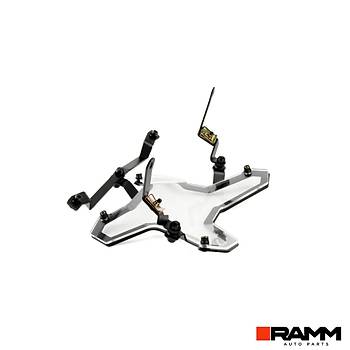 BMW MOTORRAD 1300GS/ADV ALUMNYUM FAR KORUMASI, TRANSPARAN