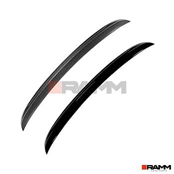 BMW E60 E60 M5 BAGAJ SPOLER  PARLAK  SYAH