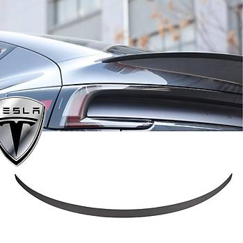 Tesla Juniper Arka Tampon Performance Tip Spoyleri, Mat Siyah Renk