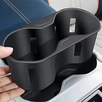 BYD SEAL U Bardak Tutucu Silikon Bardaklk, Siyah Renk