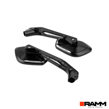 BMW MOTORRAD R1250GS/ADV R1300GS/ADV ALUMNYUM YAN DKZ AYNASI TAKIMI, BMW MOTORRAM, SYAH