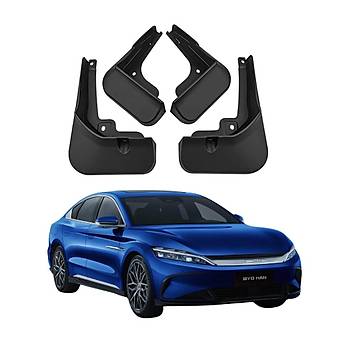 BYD Han n ve Arka Paalk Seti, 4 Adet, Siyah Renk