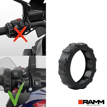 BMW MOTORRAD 1250GS/ADV-1300GS ELCK KORUMA HALKASI, SYAH
