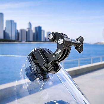 Motosiklet �n Cam� ��in Aksiyon Kamera Montaj Seti