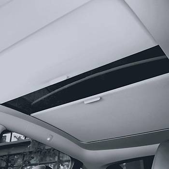 Tesla Model Y  Manuel Alabilir Tavan Perdesi, Gri Renk