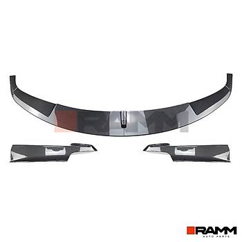 BMW F30 F31 N TAMPON LP + FLAP SET PARLAK  KARBON