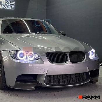 BMW E90 E91 E92 E93 M3 N TAMPON FLAP SET PARLAK  SYAH