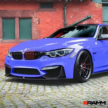 BMW M3 - M4 - F80 - F81 - F82 - F83 N TAMPON LP + FLAP SET PARLAK  SYAH