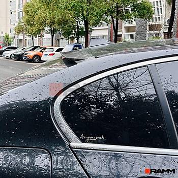 BMW F10 TAVAN SPOLER  PARLAK  SYAH