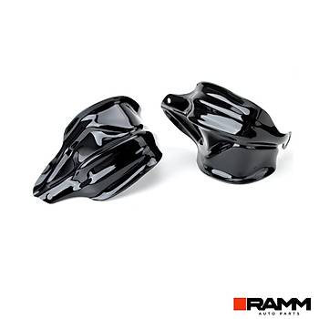 BMW MOTORRAD 1250GS YKSELTLM ELCK KORUMALARI SA VE SOL, SYAH