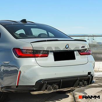 BMW G20 M3 STL BAGAJ SPOLER PARLAK  SYAH