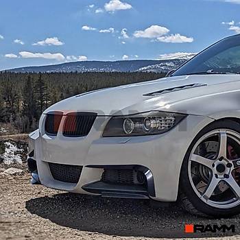 BMW E90 - E91 N TAMPON BIAI SA-SOL PARLAK KARBON