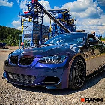 BMW E92 - E93 M-TECH N TAMPON FLAP SET PARLAK KARBON