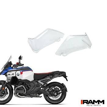 BMW MOTORRAD 1300GS YKSELTLM ELCK KORUMALARI SA VE SOL, TRANSPARAN