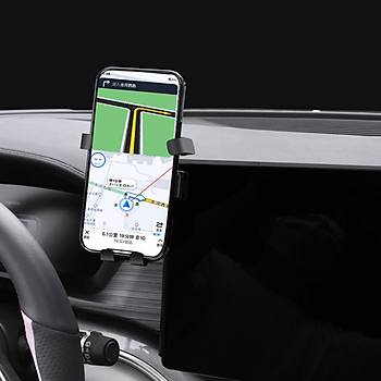 BYD SEAL U Ekran erevesine Taklan Telefon Tutucu, Siyah