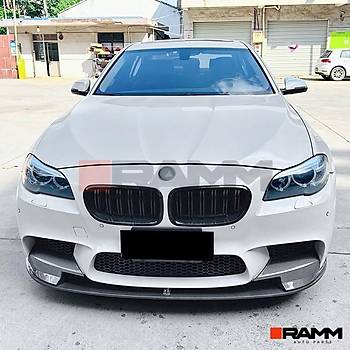 BMW F10 F11 M5 N TAMPON LP +  FLAP SET PARLAK KARBON