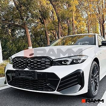 BMW G20 LCI �n Tampon B��a�� Sa�Sol Parlak Karbon