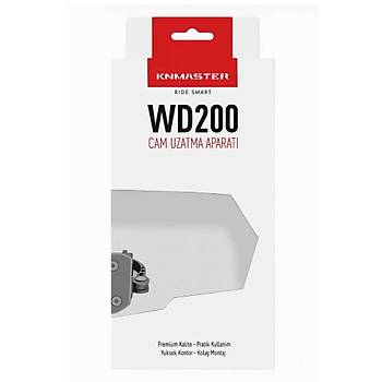 Knmaster WD200 Motosiklet �n Cam Uzatma / Deflekt�r Model A (�effaf)