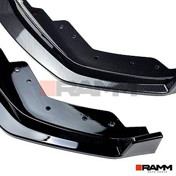 Bmw G20 Lci Mp �n Tampon Lipi + Flap Seti Parlak Siyah