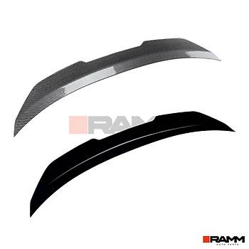 BMW F10 BAGAJ SPOLER   PARLAK  SYAH