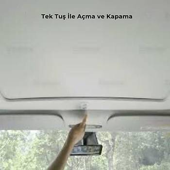 Tesla Model Y Elektrikli Otomatik Geri �ekilebilir Tavan G�ne�li�i