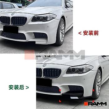BMW F10 F11 M5 N TAMPON FLAP SET PARLAK KARBON