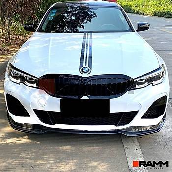 Bmw G20 Lci Mp �n Tampon Lipi + Flap Seti Parlak Siyah