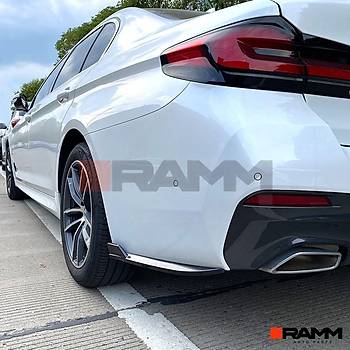 BMW G30 M-TECH ARKA TAMPON BIAI SA-SOL PARLAK KARBON