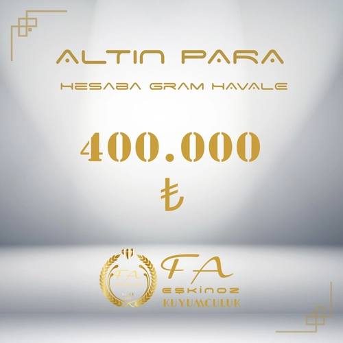400000 TL Altn Para