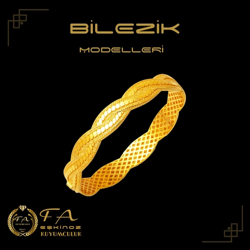 Pullu rgl Altn Bilezik