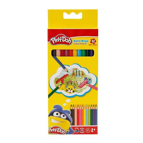Play-Doh 12'li Kuru Boya Uzun Boy