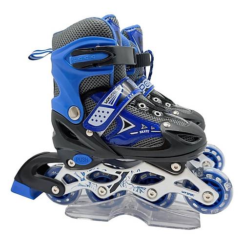 Vardem I��kl� Ayarlanabilir (Al��t�rma ve S�ral�) Paten M (30-33)
