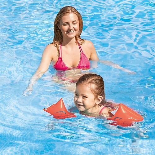 Intex K�rm�z� Kolluk 23x15 cm (3-6 Ya�)