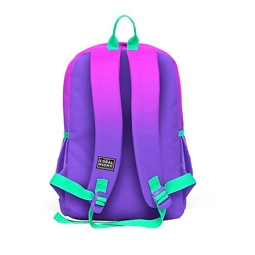 Coral High Kids Pembe Mor Renk Ge�i�li Okul S�rt �antas�