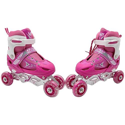 Vardem I��kl� Ayarlanabilir (Al��t�rma ve S�ral�) Paten M (30-33)