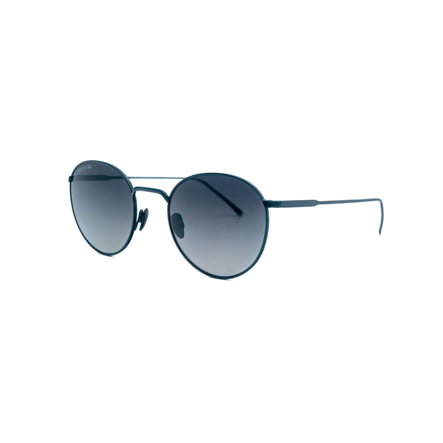 Lacoste L 197S 424 50 Unisex Yuvarlak Lacivert Metal Güneş Gözlüğü