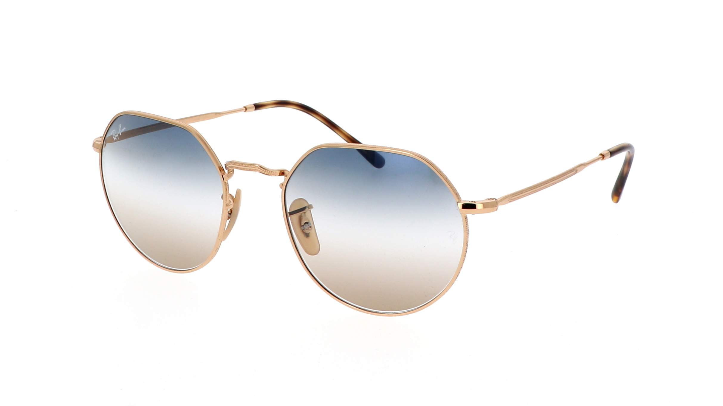 RAY-BAN Jack 3565 001/GD 53/20  Sarı Unisex Güneş Gözlüğü