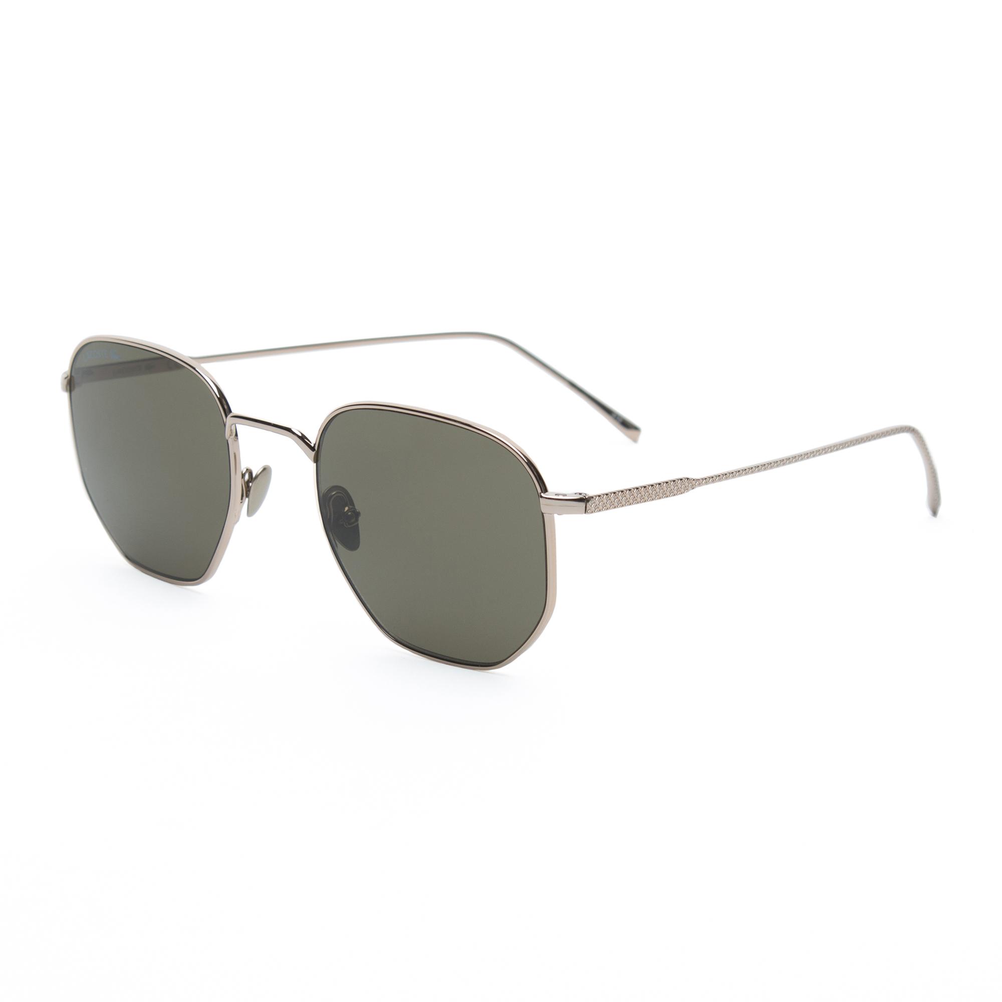 Lacoste L198S-757 52/21 Unisex Sarı Güneş Gözlüğü