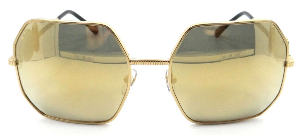 Versace Sunglasses VE 2248 1002/7P 58-19-145 Gold / Brown Mirror Gold Italy