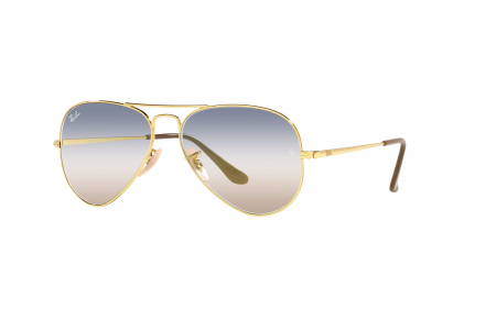 Ray-Ban AVIATOR METAL II RB3689 001/GD 58/14