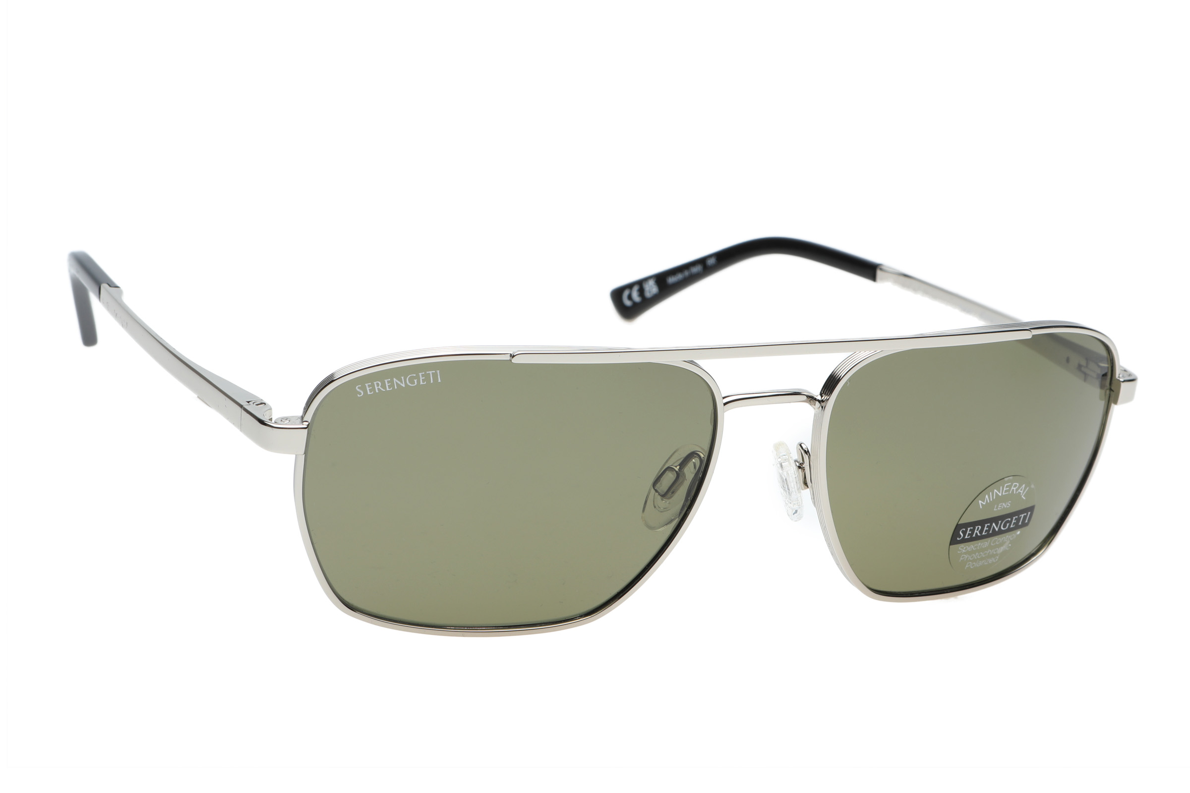 Serengeti Ansel Ss60002 60/18  Polarize Erkek Güneş Gözlüğü
