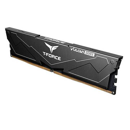 Team T-Force Vulcan Black 16GB 2x8GB 5600Mhz CL40 DDR5 Gaming Ram (FLBD516G5600HC40BDC01)