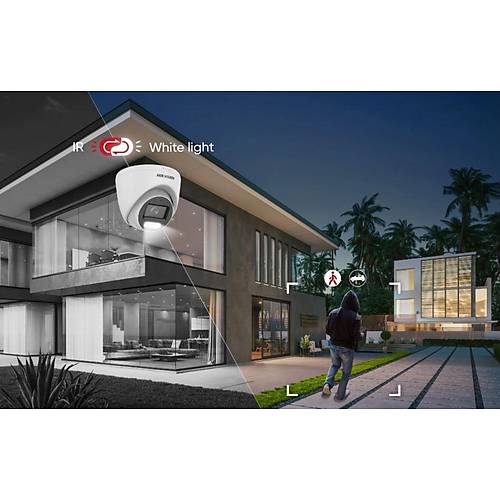 HIKVISION DS-2CD1343G2-LIUF 4MP 2.8MM HYBRD LGHT SESL IP DOME KAMERA